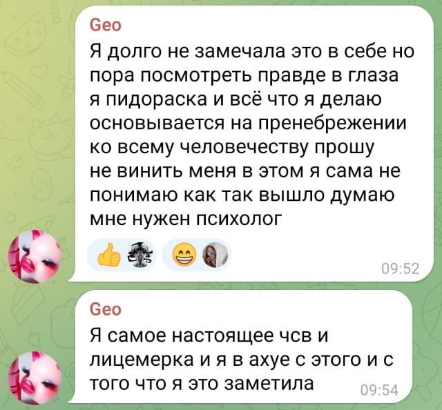 Котова Милана о себе
